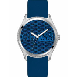Guess Blauwe siliconen horloge voor dames en heren