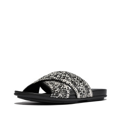 FitFlop Gracie woven cross slides