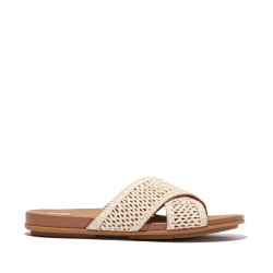 FitFlop Gracie woven cross slides