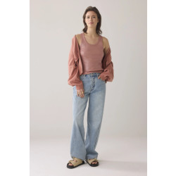 Summum 3s4873-5138 rib tanktop cotton rib