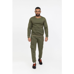 Zayne Milano heren joggingspak kaki style-italie