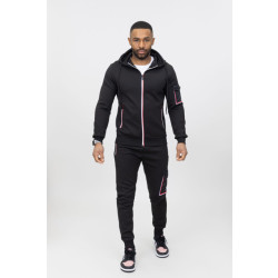 Zayne Milano heren joggingspak met bies style-italie