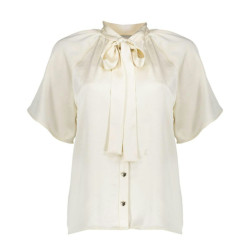 Geisha blouse satin with bow 53072-14 010