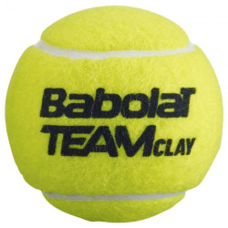 Babolat Team clay tennisballen (set van 3)