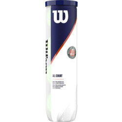 Wilson Roland garos all court tennisballen (set van 4)