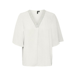 Vero Moda Vmalva 2/4 lace top wvn ga