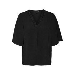 Vero Moda Vmalva 2/4 lace top wvn ga