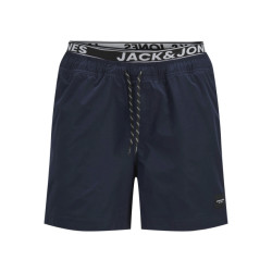 Jack & Jones Zwemshorts jongens jpstmaui dubbele waistband donker