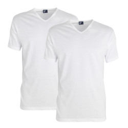 Alan Red Heren ondershirt vermont stretch t-shirt v-hals 2-pack