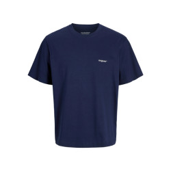 Jack & Jones Heren t-shirt jorparos easter ronde hals donker