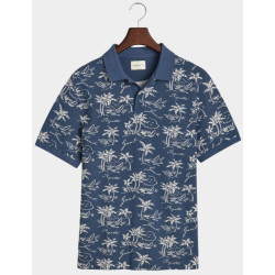 Gant Polo korte mouw printed ss polo 2014058/401
