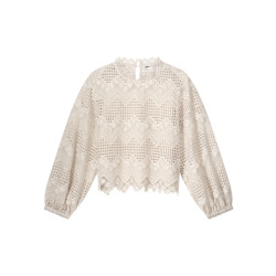 Summum Longsleeve top lace 2s3220-12182
