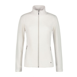 Luhta ilvesoja fleece sweater met rits dames -