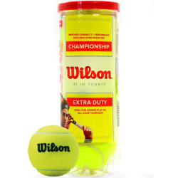 Wilson Tennisballen championship extra duty (verpakking van 3)