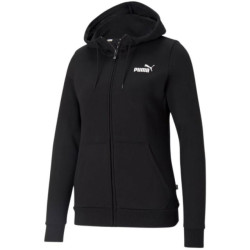 Puma Dames ess kleine logo full zip hoodie