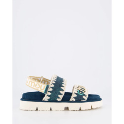 Mou Dames bio sandaal back strap beige