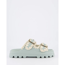 Mou Dames eva one-piece slide two-buckle