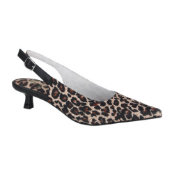 La Strada 2403346-4591 leopard knitted dames pumps