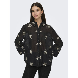 Jacqueline de Yong Jdytheo 7/8 embroidery shirt wvn