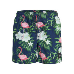 Jack & Jones Jongens zwemshort jpstmaui gebloemde flamingo print