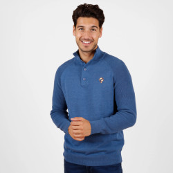 Q1905 Trui oldehove denim melange