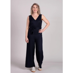 FRNCH Pakize jumpsuit donker v