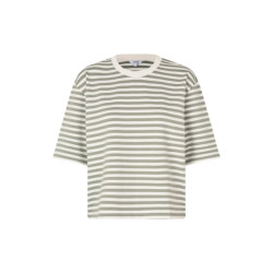 MbyM Emrys-m t-shirt green stripe -
