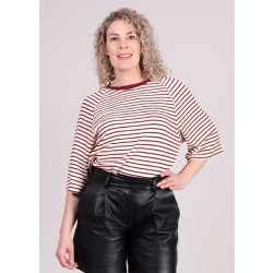 Co'Couture Erincc stripe tee