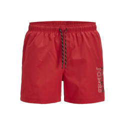 Jack & Jones Heren zwemshort jpstmaui double logo effen