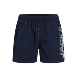 Jack & Jones Heren zwemshort jpstmaui jjswim splicelogo effen donker