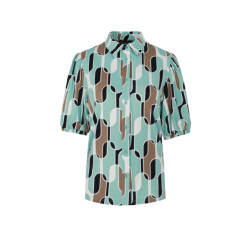 G-Maxx Violet blouse dessin