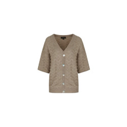 G-Maxx Tate knitting cardigan taupe