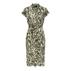 Only Onlhannover ss shirt dress noos wv dessin