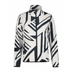 Luhta ellala fleece sweater met rits dames -