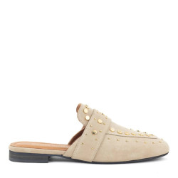 Babouche nance open muiltjes met studs muiltjes dames