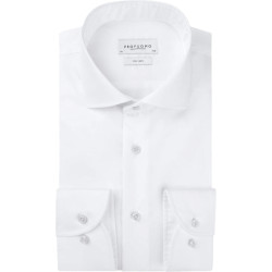Profuomo Originale slim fit overhemd met lange mouwen