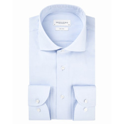 Profuomo Slim fit overhemd extra met lange mouwen