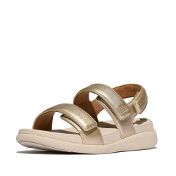 FitFlop F-mode go adjustable flatform back-strap sandals