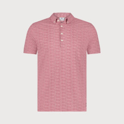 Blue Industry Polo met mini design |