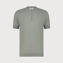 Blue Industry De knitted half zip polo |