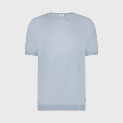 Blue Industry Het luxe basic knitted t-shirt |