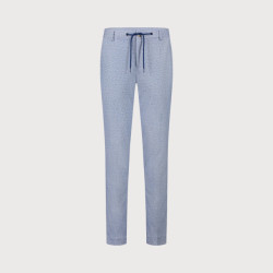 Blue Industry De comfort ruitmotief chino |