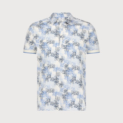 Blue Industry De grafische polo |