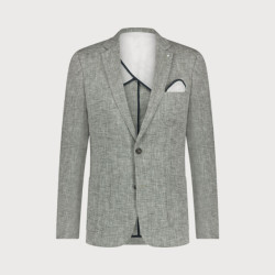 Blue Industry Cotton linnen colbert |
