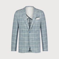 Blue Industry Cotton linnen colbert |