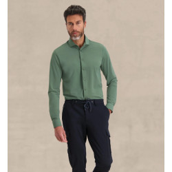 Blue Industry Lounge jersey overhemd |