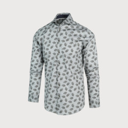 Blue Industry Groen print overhemd |