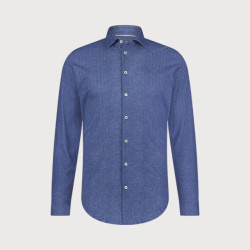 Blue Industry Denim look overhemd |