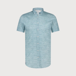 Blue Industry Button-down overhemd korte mouw |