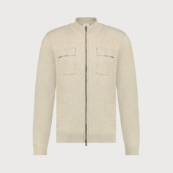 Blue Industry Gebreid rits vest |